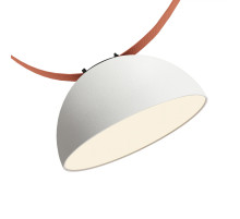 Трековый однофазный светильник Denkirs Belty flow DK5560-WH+BK
