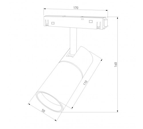 Трековый светильник Elektrostandard Slim Magnetic 4690389178870 Трековый светильник Elektrostandard Slim Magnetic 4690389178870