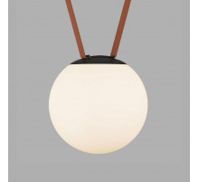 Трековый однофазный светильник Denkirs Belty Orb DK5553-BK