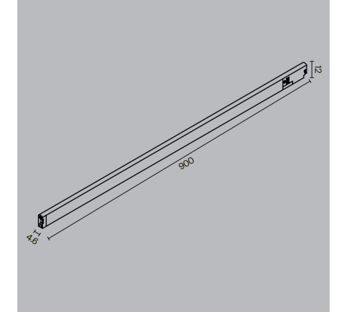Трековый магнитный светильник Maytoni Basis TR190-1-15W3K-B Трековый магнитный светильник Maytoni Basis TR190-1-15W3K-B