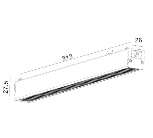 Трековый светильник SWG PRO DL-SLIM-DFWH-12-CCT 022077 Трековый светильник SWG PRO DL-SLIM-DFWH-12-CCT 022077