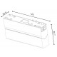 Трековый светильник SWG PRO DL-SLIM-FLBL-10-CCT 022084