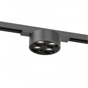 Трековый однофазный светильник Denkirs Shine grill DK5772-DN