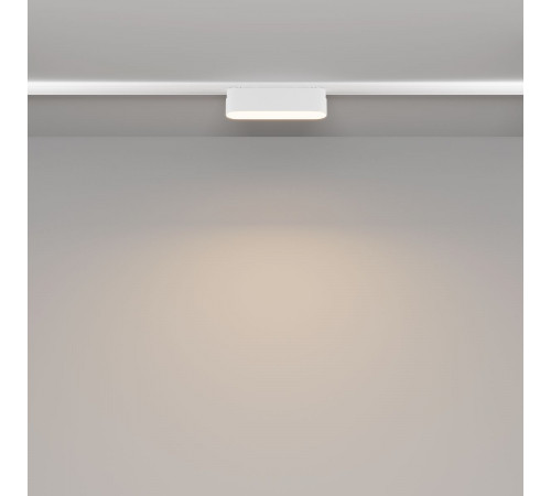 Трековый магнитный светильник Maytoni Basis TR080-1-6W3K-W