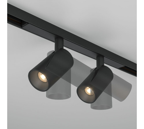 Трековый магнитный светильник Maytoni Focus Duo TR176-1-2X5WTW-M-B Трековый магнитный светильник Maytoni Focus Duo TR176-1-2X5WTW-M-B