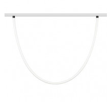 Трековый магнитный светильник Arlight MAG-ORIENT-TUBE-ELASTIC-2620-R30-L2500-35W Day4000 (BK, 360 deg, 48V) 041648