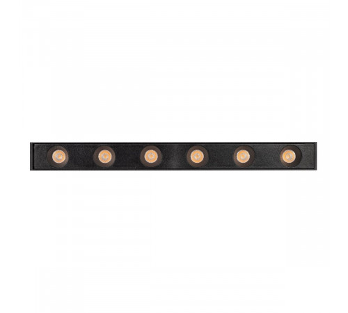 Трековый магнитный светильник Arlight MAG-DOTS-25-L200-6W Warm3000 (BK, 30 deg, 24V, DALI) 046323 Трековый магнитный светильник Arlight MAG-DOTS-25-L200-6W Warm3000 (BK, 30 deg, 24V, DALI) 046323