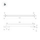 Трековый магнитный светильник Arlight MAG-MICROCOSM-FLAT-L300-8W Day4000 (BK, 100 deg, 24V) 043272
