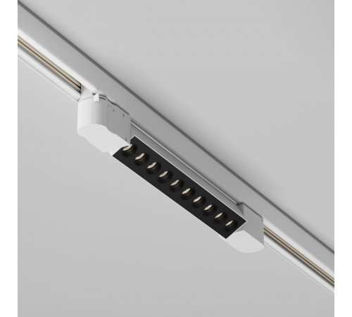 Трековый трехфазный светильник Maytoni Points TR195-3-10W4K-M-W Трековый трехфазный светильник Maytoni Points TR195-3-10W4K-M-W