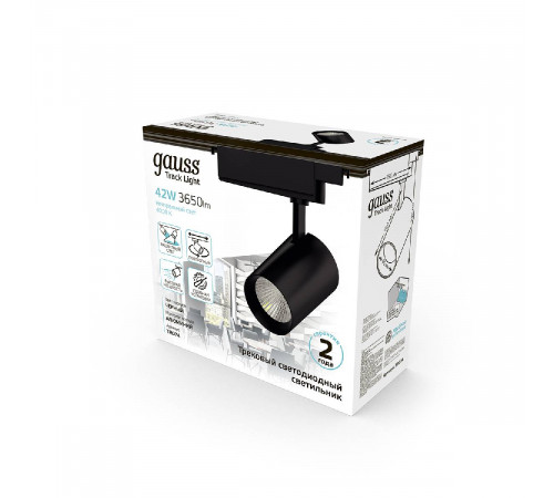Трековый светодиодный светильник Gauss Track Light Led TR074