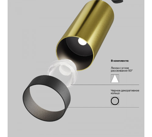 Трековый однофазный светильник Maytoni Focus Led TR021-1-12W3K-W-BBS Трековый однофазный светильник Maytoni Focus Led TR021-1-12W3K-W-BBS