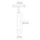 Трековый магнитный светильник Arte Lamp Rapid A6159PL-1WH