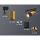 Трековый однофазный светильник Ambrella Light Track System XT6302070 (A2521, C6327, A2010, C6302, N6134)