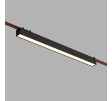 Трековый однофазный светильник Denkirs Belty Linear DK5577-BK