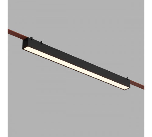 Трековый однофазный светильник Denkirs Belty Linear DK5577-BK Трековый однофазный светильник Denkirs Belty Linear DK5577-BK