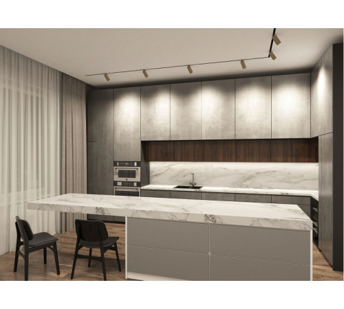 Трековый светильник Denkirs Smart Spot DK8020-BG