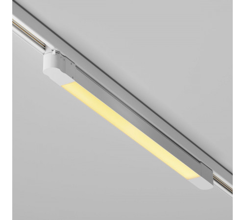 Трековый трехфазный светильник Maytoni Basis TR196-3-20W2.7K-W Трековый трехфазный светильник Maytoni Basis TR196-3-20W2.7K-W