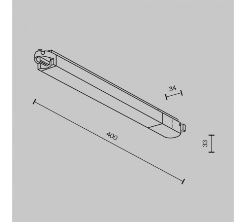Трековый светильник Maytoni Basis TR000-1-12W3K-B Трековый светильник Maytoni Basis TR000-1-12W3K-B