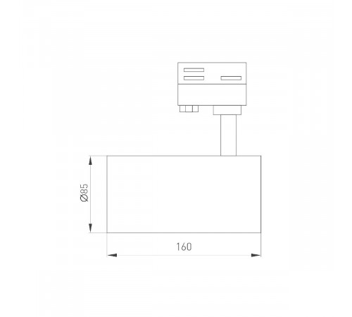 Трековый трехфазный светильник Arlight LGD-CALIPSO-4TR-R85-30W Day4000-MIX 046728 Трековый трехфазный светильник Arlight LGD-CALIPSO-4TR-R85-30W Day4000-MIX 046728