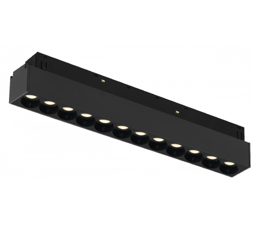 Трековый магнитный светильник iLedex Vision 4822-002-L235-12W-38DG-3000K-BK Трековый магнитный светильник iLedex Vision 4822-002-L235-12W-38DG-3000K-BK