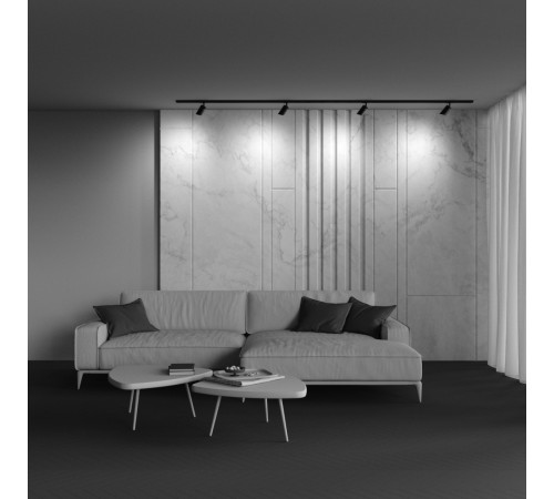 Трековый светильник Maytoni Technical Lipari TR087-1-GU10-B Трековый светильник Maytoni Technical Lipari TR087-1-GU10-B