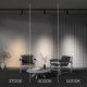 Трековый трехфазный светильник Maytoni Focus Led TR197-3-20WCCT-M-B