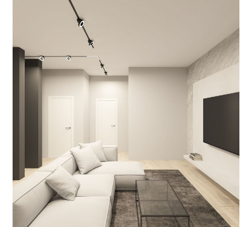 Трековый однофазный светильник Denkirs Smart Linear DK8027-BK Трековый однофазный светильник Denkirs Smart Linear DK8027-BK