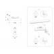 Трековый однофазный светильник Ambrella Light Track System GL6763