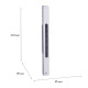 Трековый магнитный светильник Reluce 13004-9.3-001UR magnetic LED24W BK