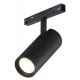 Трековый магнитный светильник iLedex Vision 4822-007-D75-30W-38DG-4000K-BK