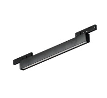 Трековый магнитный светильник Arlight MAG-MICROCOSM-FLAT-L300-8W Day4000 (BK, 100 deg, 24V) 043272