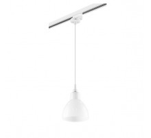 Трековый светильник Lightstar Track 1 white L1T865016 (865016+592006)