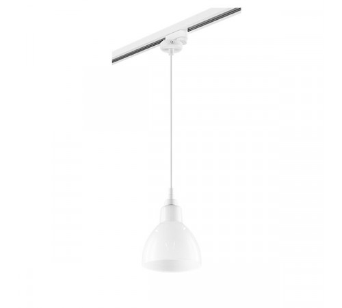 Трековый светильник Lightstar Track 1 white L1T865016 (865016+592006) Трековый светильник Lightstar Track 1 white L1T865016 (865016+592006)