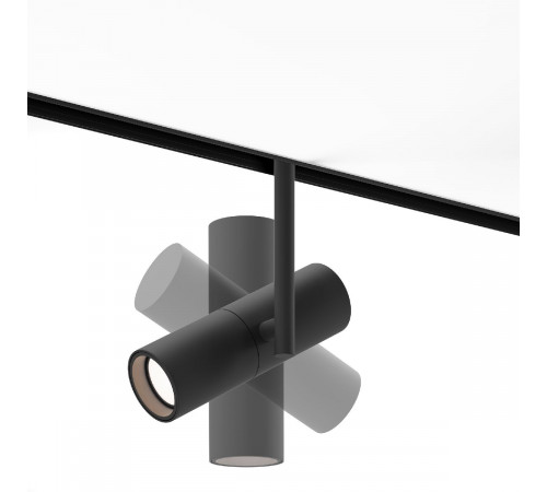 Трековый магнитный светильник Maytoni Elti TR005-4-12W-DS-B