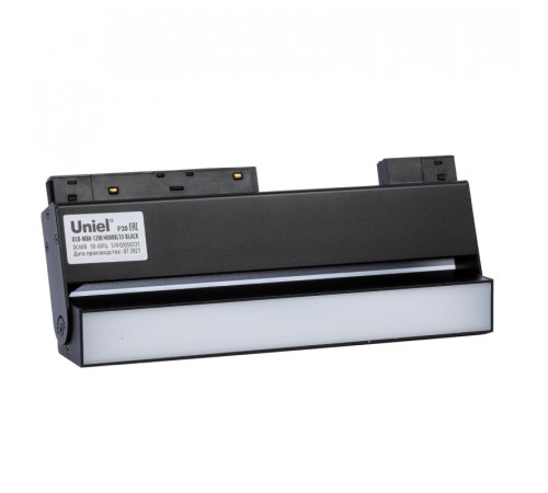 Трековый светильник Uniel ULB-M80-12W/4000K/35 BLACK