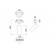 Трековый светильник Maytoni Track lamps TR019-2-7W4K-B
