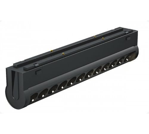 Трековый магнитный светильник iLedex Vision 4825-041-L209-12W-36DG-3000K-BK