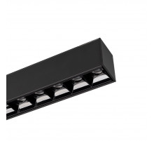 Трековый магнитный светильник Arlight MAG-LASER-45-L480-18W Day4000 (BK, 15 deg, 24V, DALI) 046542