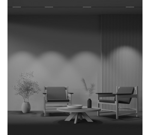 Трековый светодиодный светильник Maytoni Technical Points TR031-4-12W3K-S-DS-B Трековый светодиодный светильник Maytoni Technical Points TR031-4-12W3K-S-DS-B