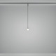 Трековый магнитный светильник Maytoni Bubble TR181PL-1-4WTW-B