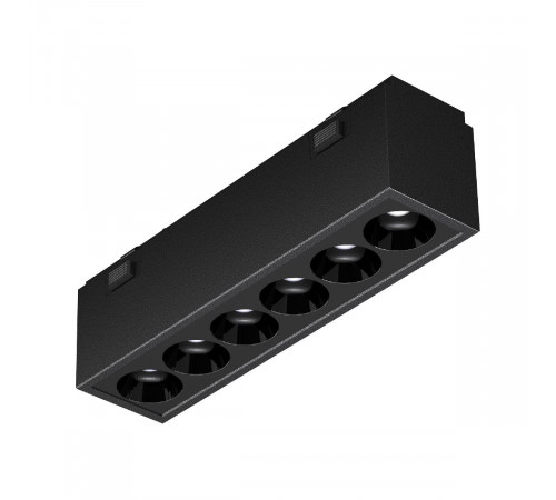 Трековый магнитный светильник Arlight MAG-VIBE-LASER-L101-6W Day4000-MIX (BK, 24 deg, 48V, DALI) 044418 Трековый магнитный светильник Arlight MAG-VIBE-LASER-L101-6W Day4000-MIX (BK, 24 deg, 48V, DALI) 044418