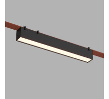 Трековый однофазный светильник Denkirs Belty Linear DK5575-BK