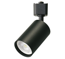 Трековый однофазный светильник Volpe UBL-Q324 GU10 BLACK UL-00012466