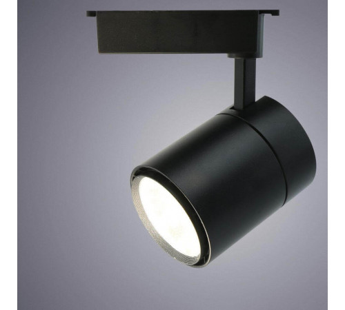 Трековый светодиодный светильник Arte Lamp Attento A5750PL-1BK