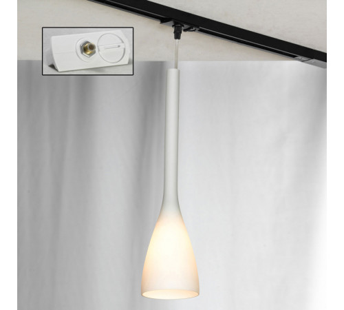 Трековый светильник однофазный Lussole Track Lights LSN-0106-01-TAW Трековый светильник однофазный Lussole Track Lights LSN-0106-01-TAW