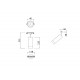 Трековый светильник Maytoni Focus LED TR019-2-7W4K-W