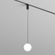 Трековый однофазный светильник Denkirs Smart Moon DK8052-BK