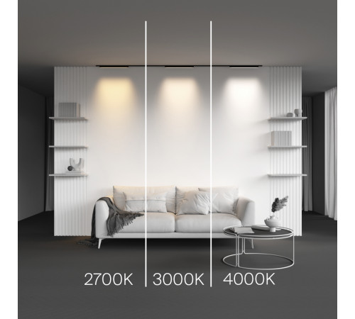 Трековый магнитный светильник Maytoni Basis TR192-1-12W3K-B Трековый магнитный светильник Maytoni Basis TR192-1-12W3K-B