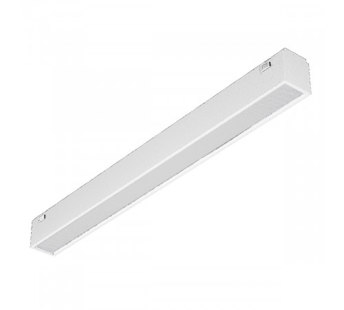 Трековый магнитный светильник Arlight MAG-VIBE-FLAT-L293-12W Warm3000 (WH, 100 deg, 48V) 044433