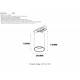 Трековый однофазный светильник Crystal Lux CLT 0.31 013 GO-GO